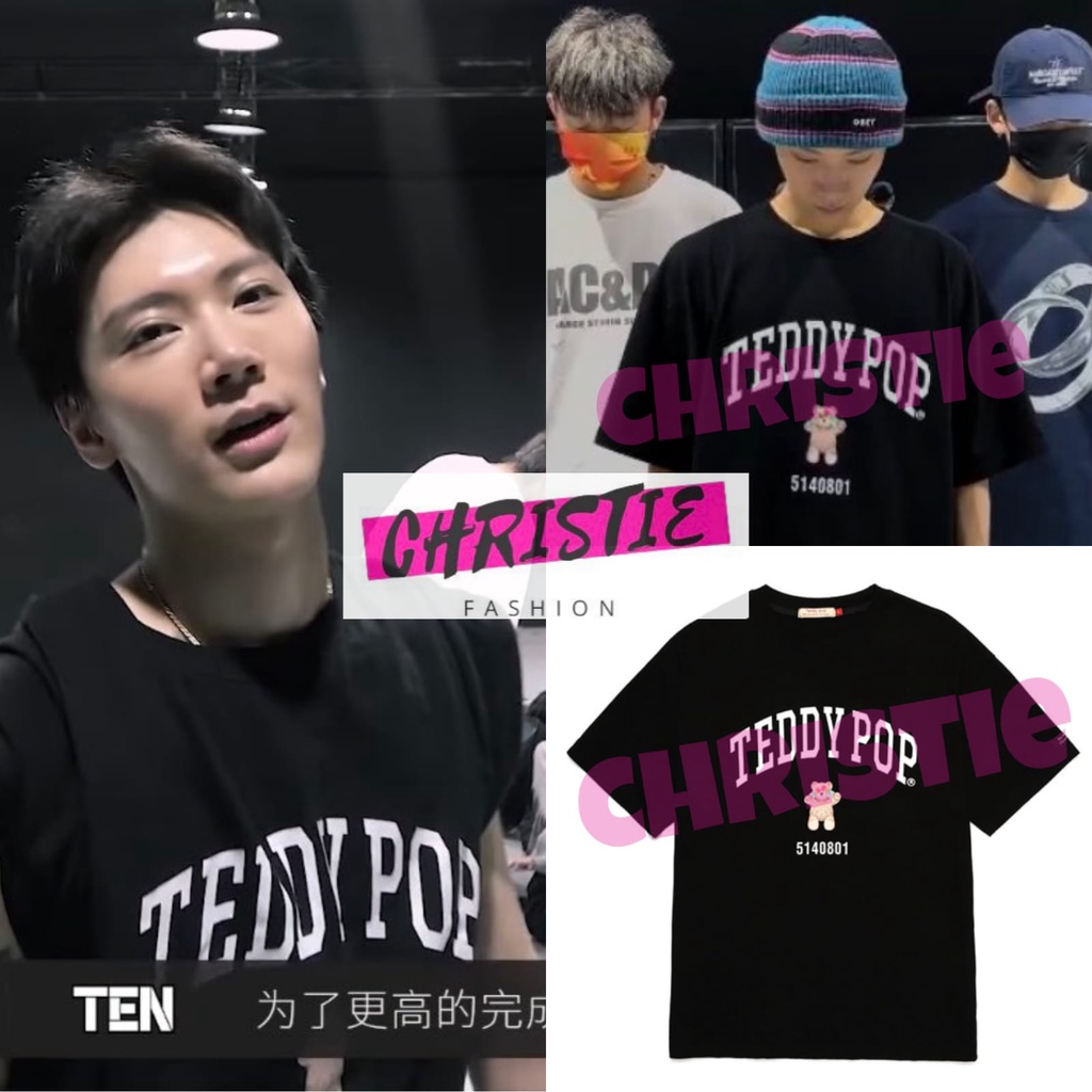 Jual Cod Kaos Teddy Pop Ten S Xxl Warna T Shirt Kpop Chittaphon