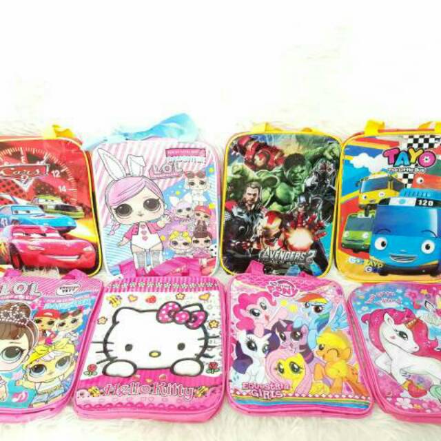 

TAS TENTENG GOODIEBAG KARAKTER / TAS SOUVENIR ULANG TAHUN TAS001