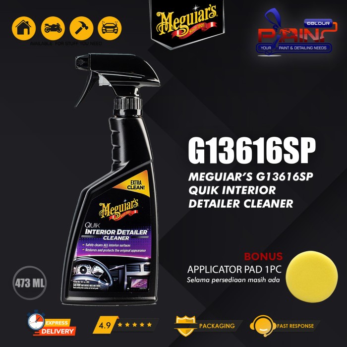 Meguiars Quik Interior Detailer Cleaner 473ml Pembersih Interior Mobil