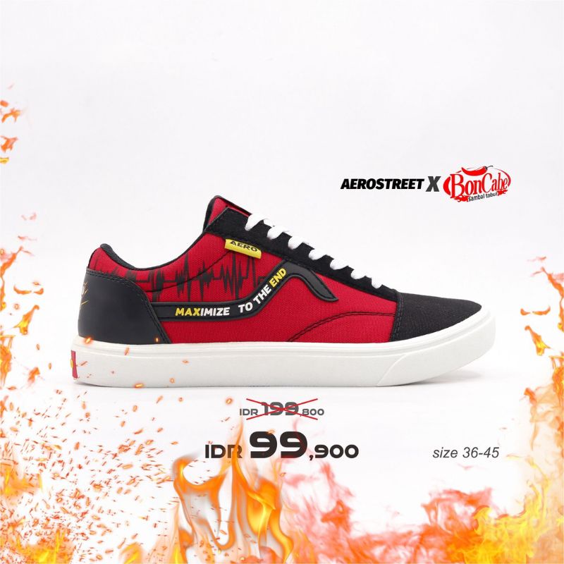 Aerostreet x BonCabe Sepatu Kolaborasi