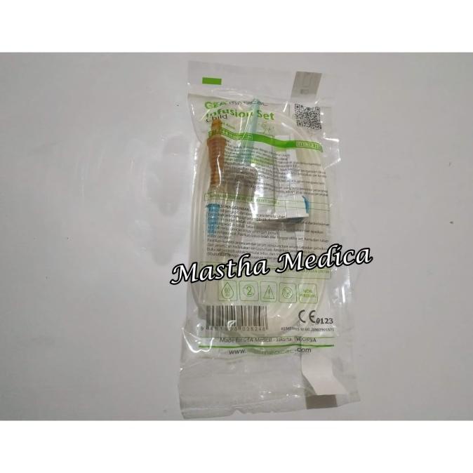 INFUSION SET CHILD/ SELANG INFUS SET ANAK GEA tetes MIKRO /Micro