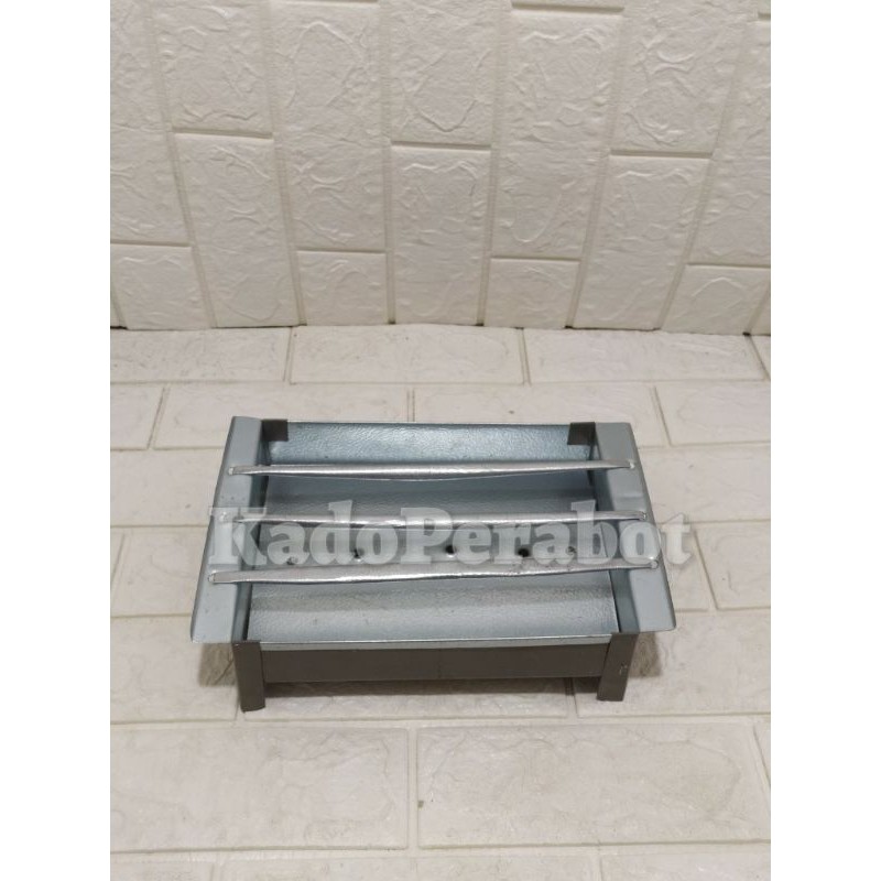 Bakaran sate 27.5x18.5 cm - alat bakaran - wadah arang bakaran sate
