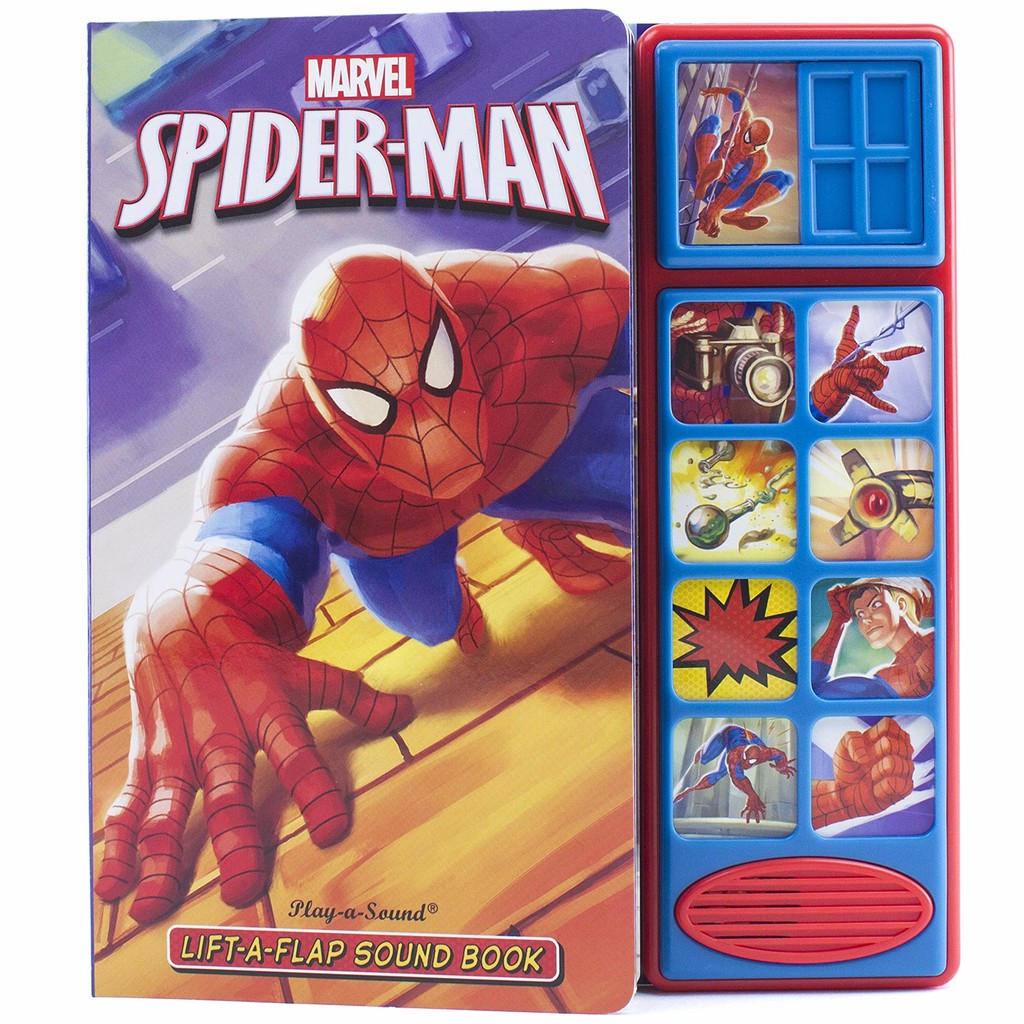 Spiderman Lift-A-Flap Sound Book