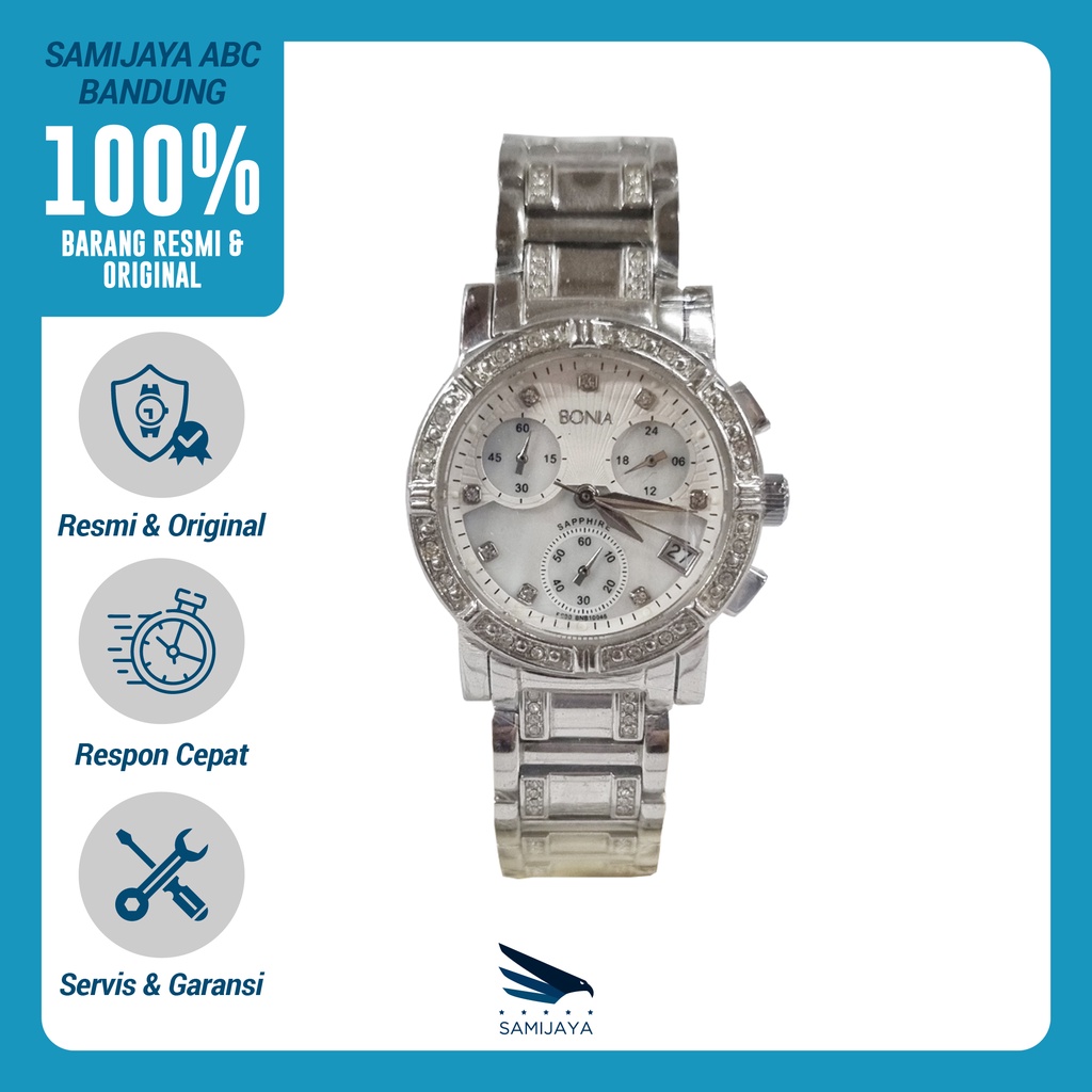 Jam Tangan Wanita Bonia B 10046 2357 Stainless Original dan Resmi