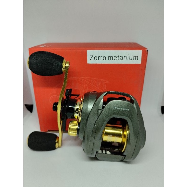 REEL BC ZORRO METANIUM NEW DRAG CLIKER (HANDLE KIRI)