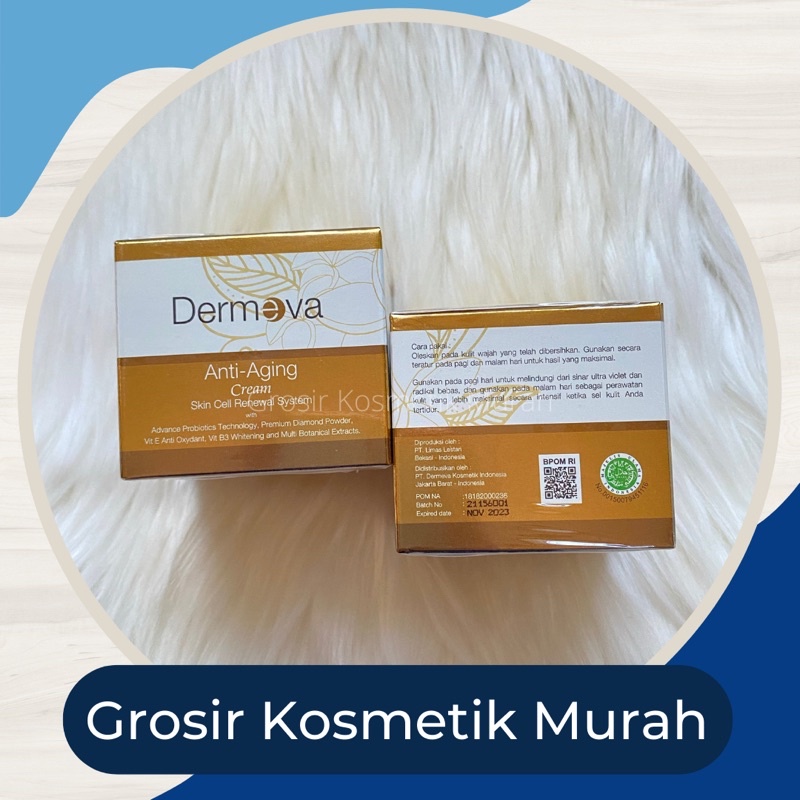 DERMEVA ANTI AGING CREAM ORIGINAL CREAM ANTI AGING BPOM