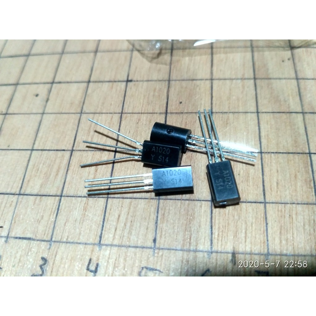 [HAEBOT] Transistor 2SA1020 2SC2655 A1020 C2655 1 Watt 2A 50V Arus Tinggi To-92 PNP NPN 5 Pcs