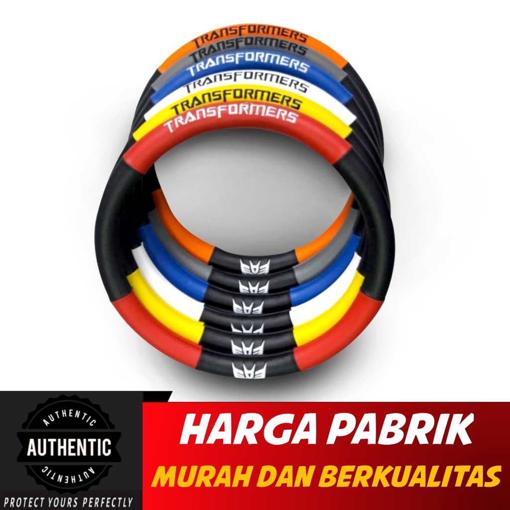 Sarung Stir Mobil Transformer / Cover Stir Transformer Steering Wheel