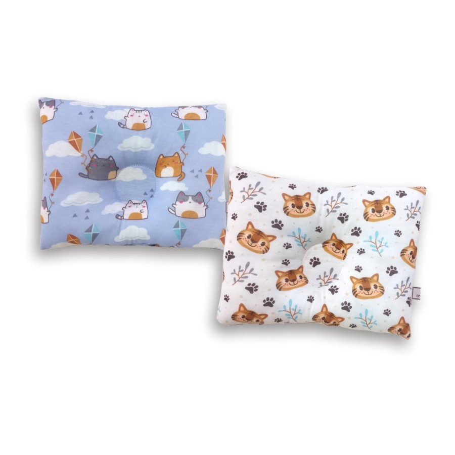 Cintaka Bantal Peang Motif Print Cute Cat &amp; Tiger Series - CBB 8002