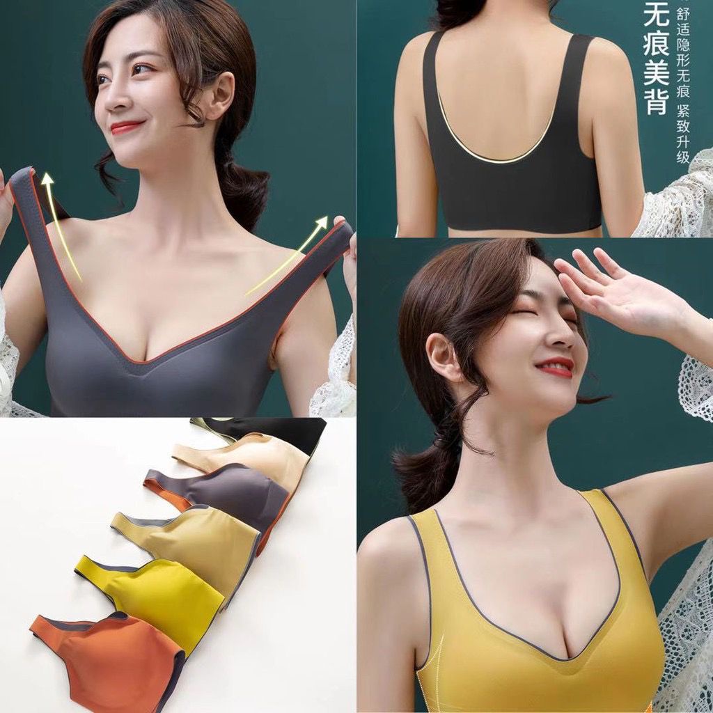 [ LINGERIE MASTER ] - (B-20) Bra Sport BH yoga lari Wanita dengan Model Kualitas Tinggi Lingerie untuk / ZERO FEEL BH Import-2