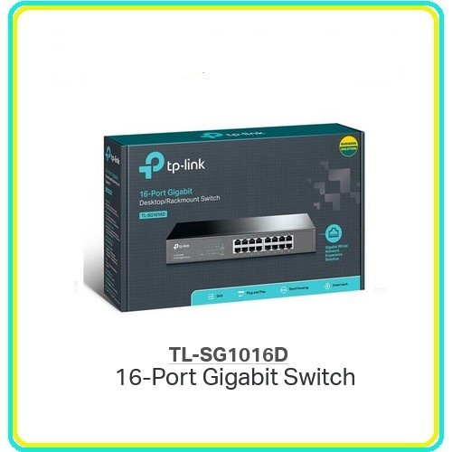 TPLINK TL-SG1016D Switch 16 Port Gigabit