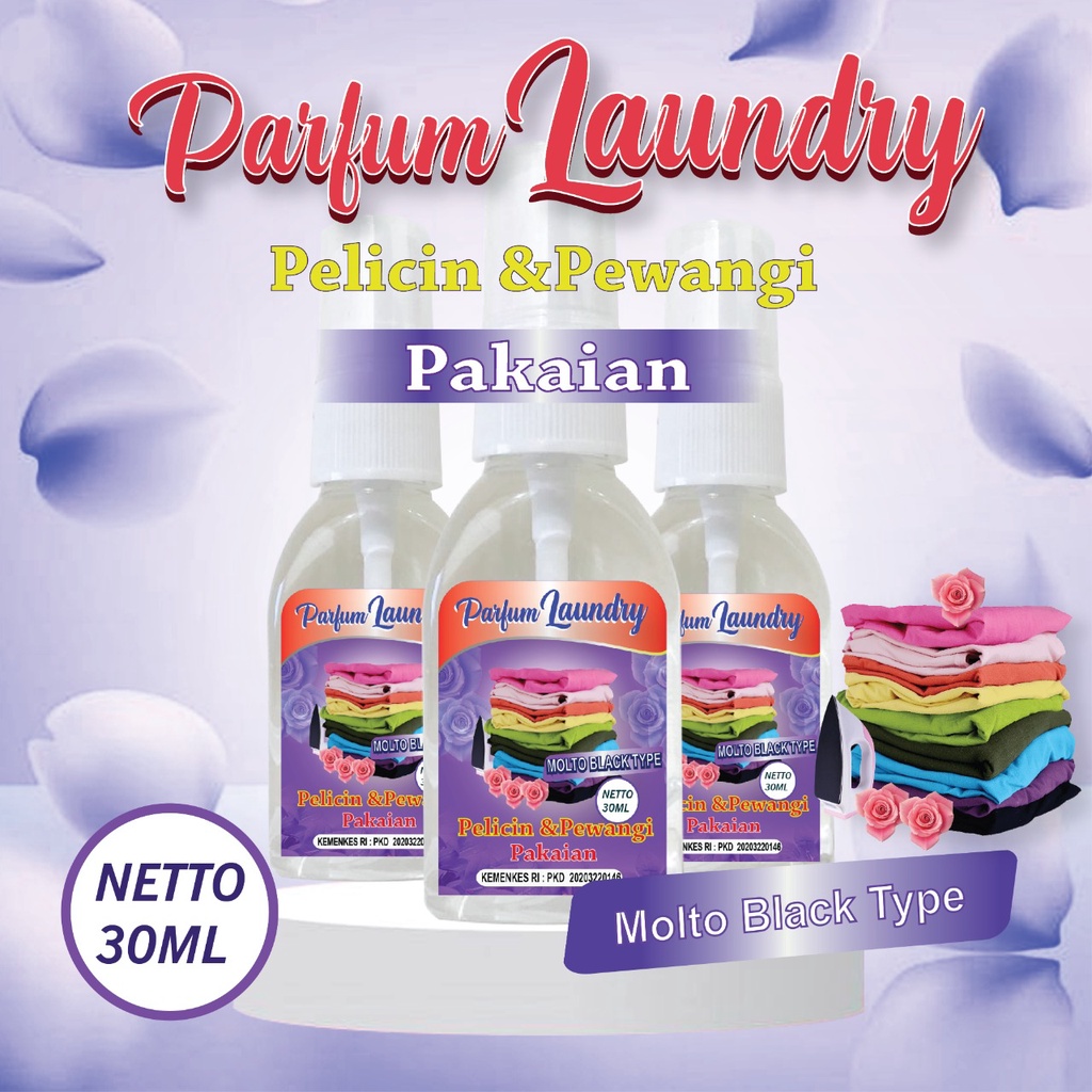 Parfum Laundry Pelicin - Pengharum Pakaian