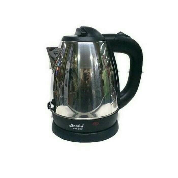 Teko listrik / Electric kettel merk ARASHI A1802KE S-1802