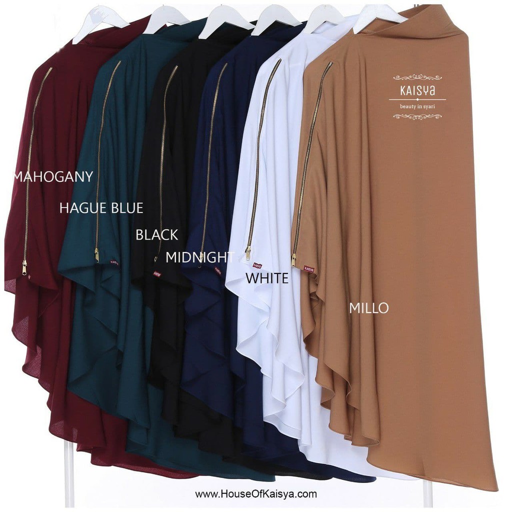 TOKOPIENA - HAWWA KHIMAR HIJAB SYARI DAN KERUDUNG UMROH DENGAN MODEL TERBARU BY KAISYA