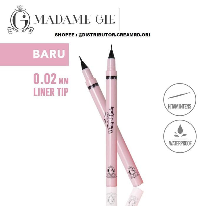 ★ BB ★ MADAME GIE Eyeliner | Eyeready Liner | Wing It Lady Makeup Black Liner