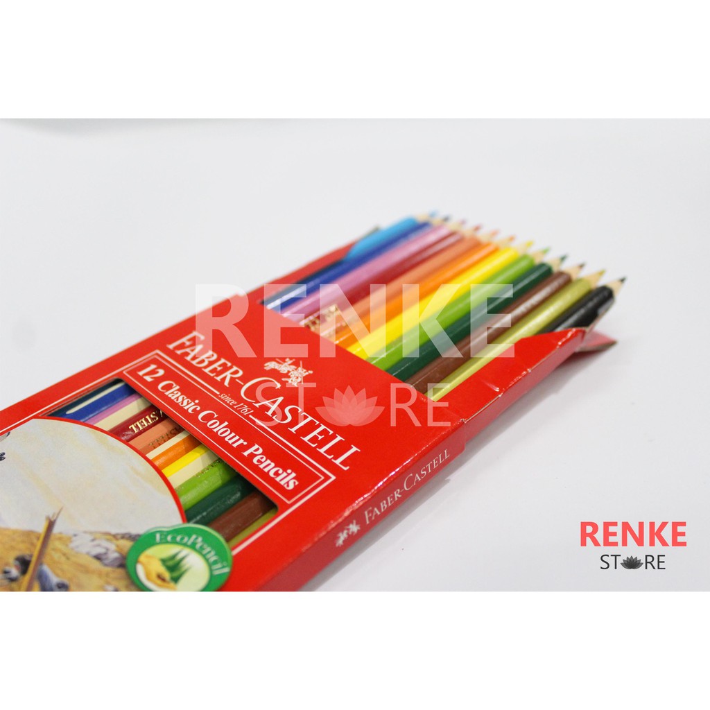 

Pensil Warna Faber Castell 12 Panjang - Classic Colour Pencils
