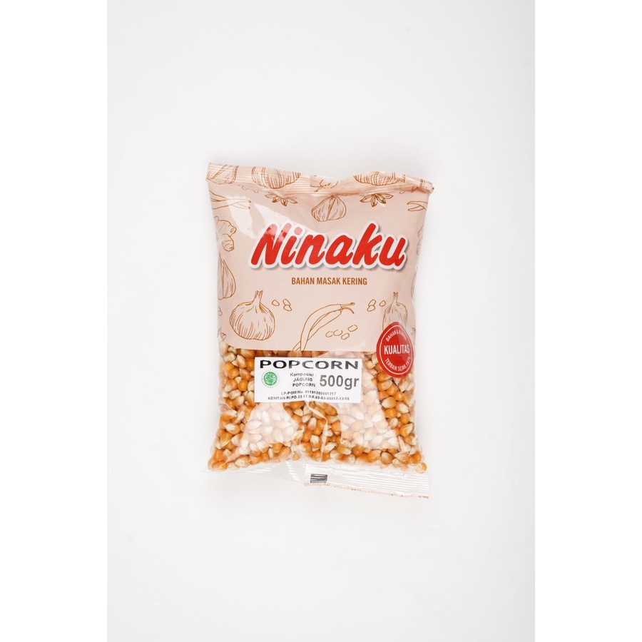 NINAKU Jagung Popcorn Premium 500 Gram Jagung Kering Berondong Jagung HALAL