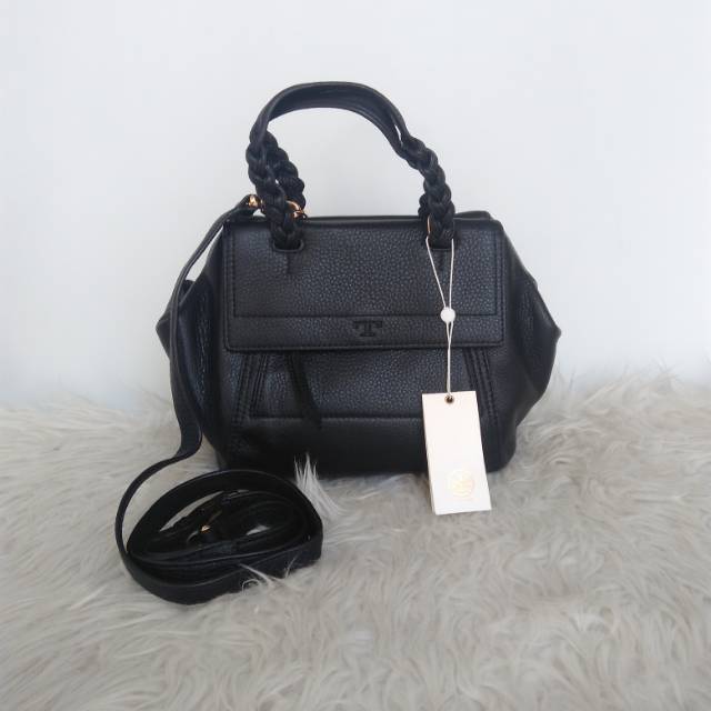 Tas TB Halfmoon Satchel Braided Handle