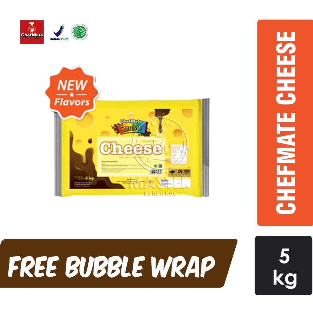 

GROSIR CHEFMATE FILLING CHEESE / PASTA KEJU FILLING BAG [ 5KG]