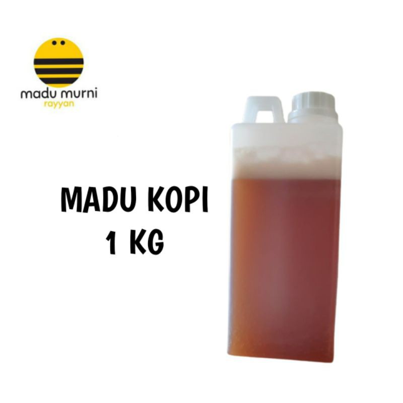 raw honey/madu nektar bunga kopi 1kg