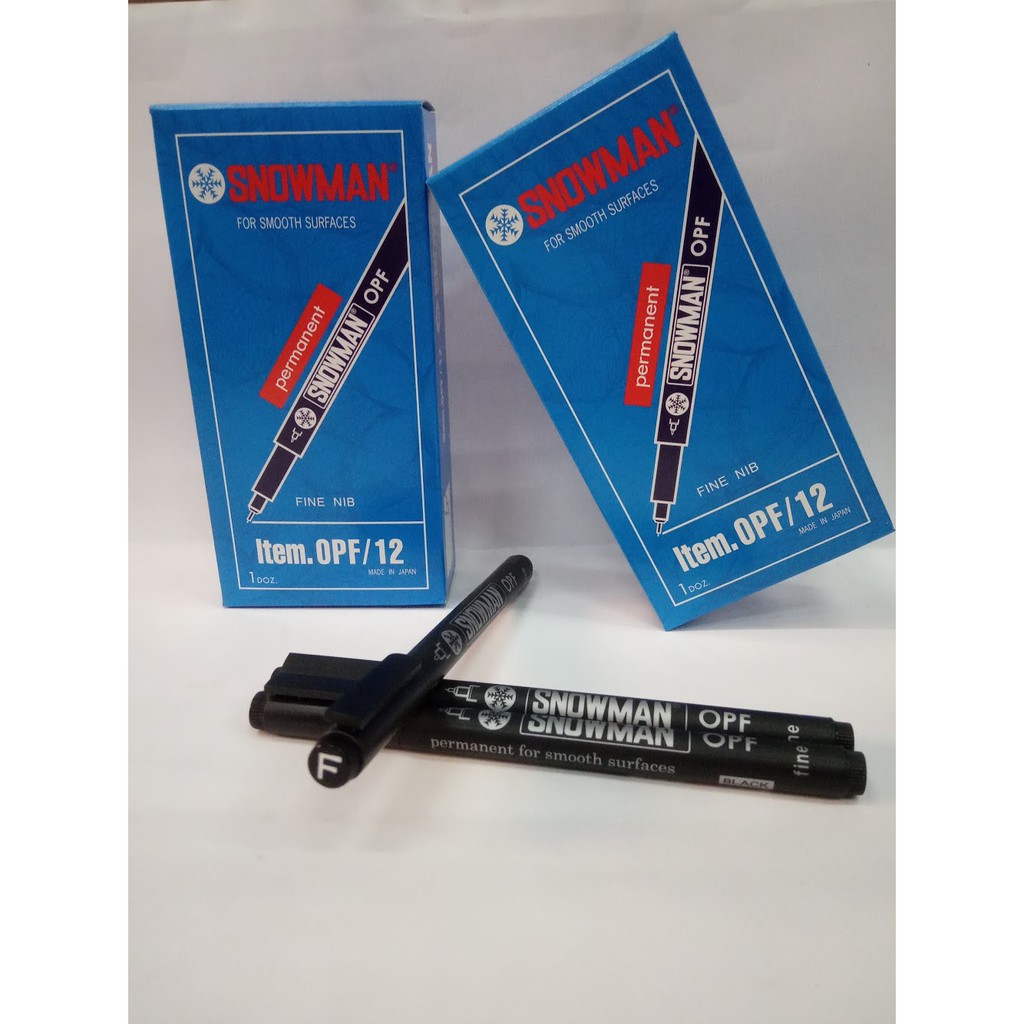 

Spidol Pen Permanent Snowman OHP OPF