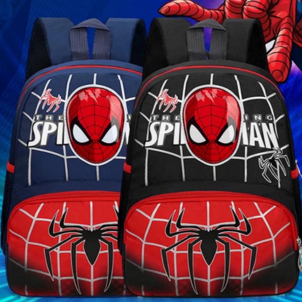 tas anak laki - tas sekolah anak sd - tas ransel anak terbaru - tas karakter anak spiderman