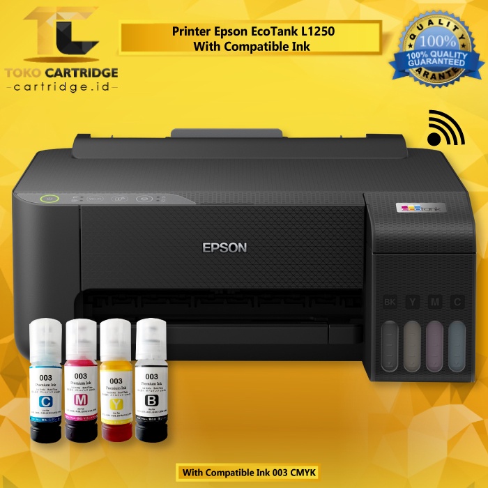 Printer Epson EcoTank L1250 A4 Wi-Fi Print Only Wireless Ink Tank