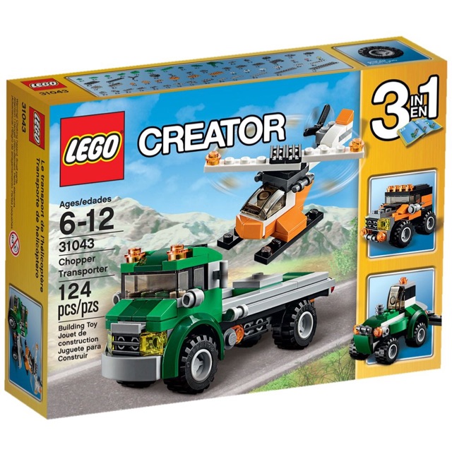 LEGO 31043 CREATOR Chopper Transporter