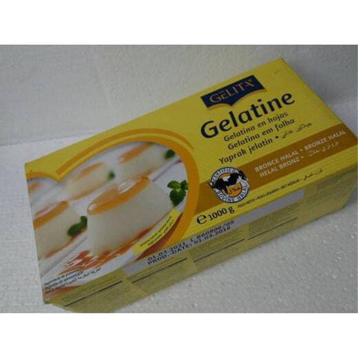 

Gelita Gelatine Leaves Halal (Retail) BERKUALITAS