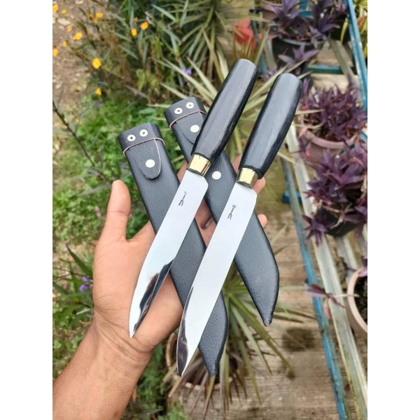 pisau seset serbaguna khas Banten semblih bisa pisau seset kulit