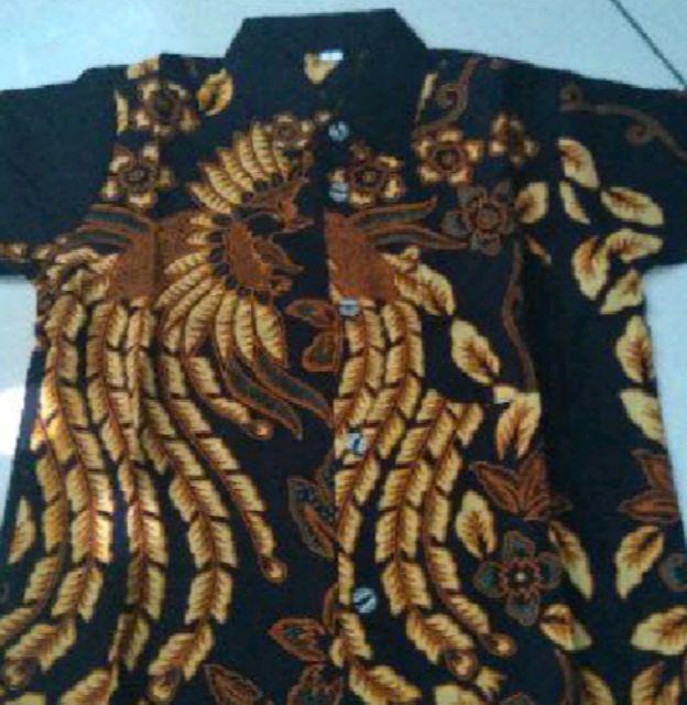 Gamis Syari Couple Keluarga Batik Jumbo Merak