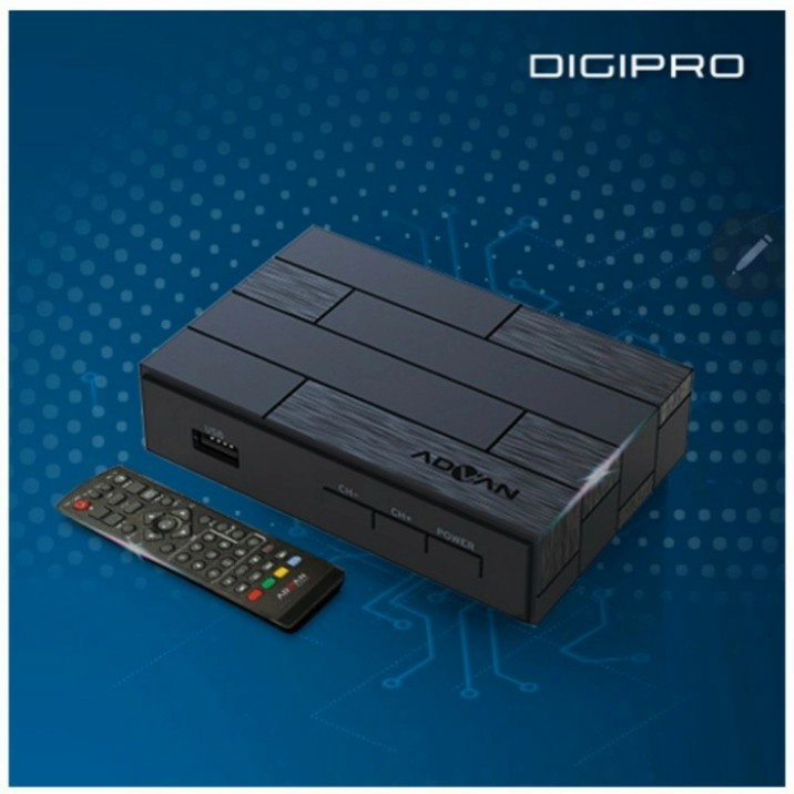 ADVAN DIGIPRO SET TOP BOX TV DIGITAL DV3T2 FUll HD 1080P ORIGINAL