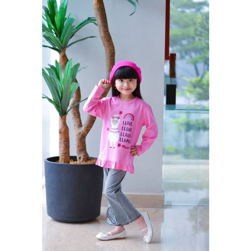 Setelan anak Longsleeve rample By Mashel