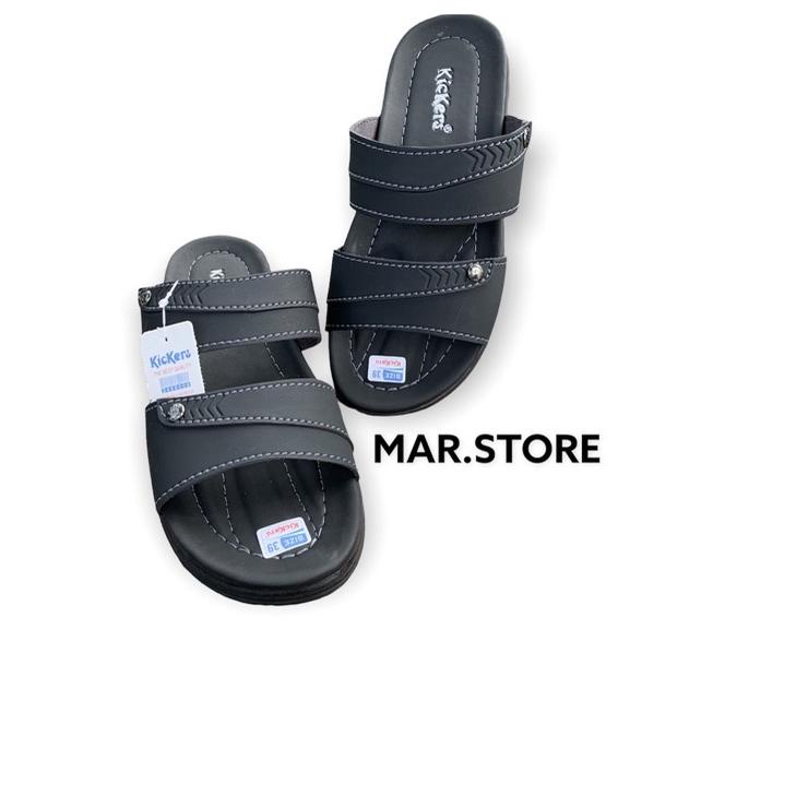 Special Price.. Sandal kulit slop pria carvil berkualitas