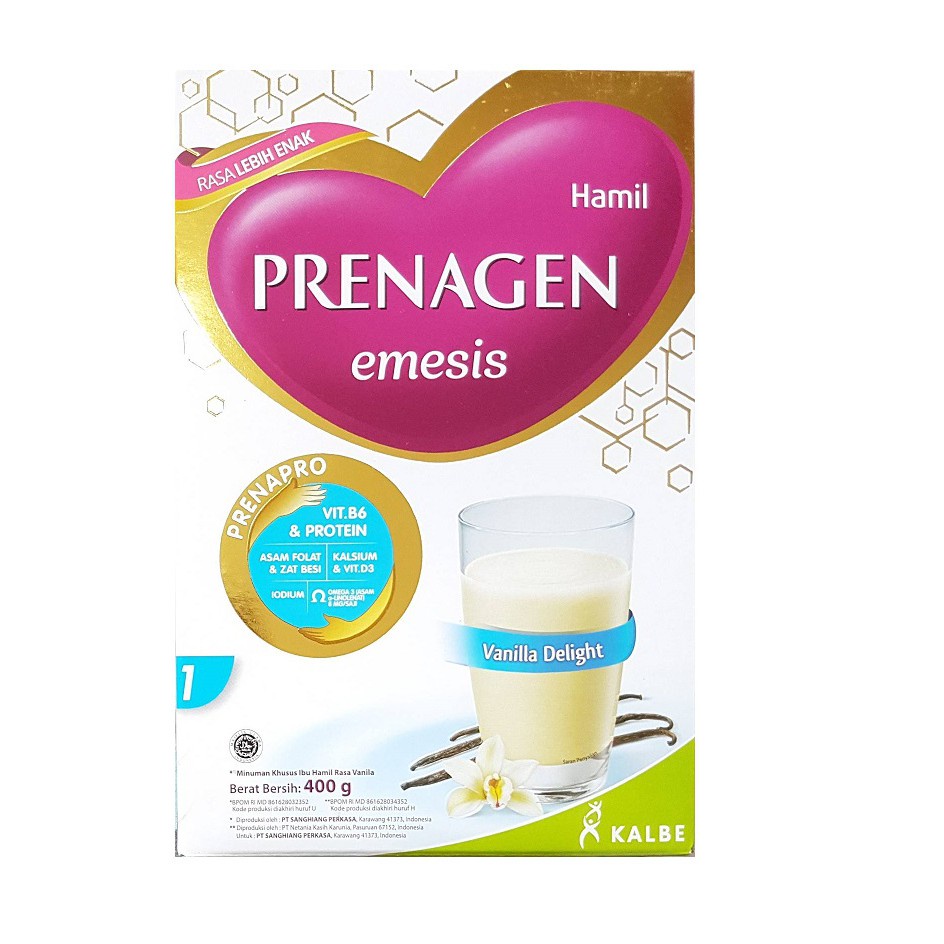 PRENAGEN EMESIS 400 GR NUTRISI IBU HAMIL ANEKA RASA