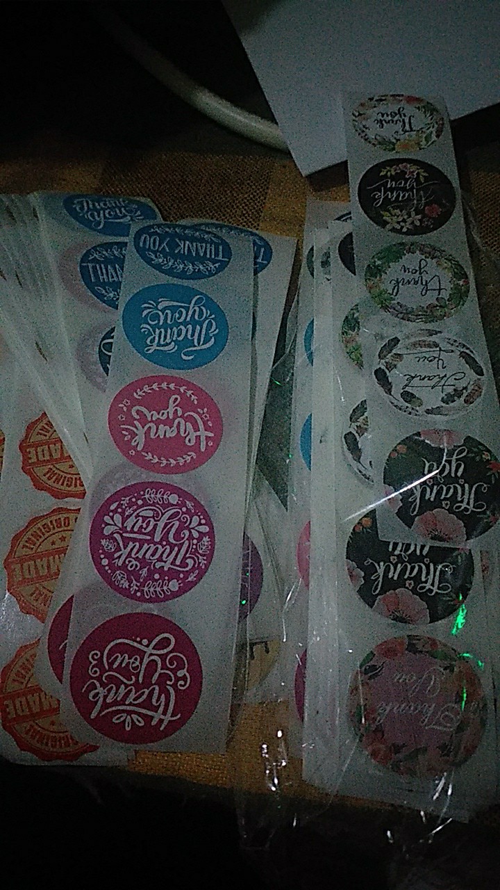 Label Sticker Bakery Hand Made Cupcakes Baking Tools Decoration Segel Kemasan Roti Kue Pastry Seal