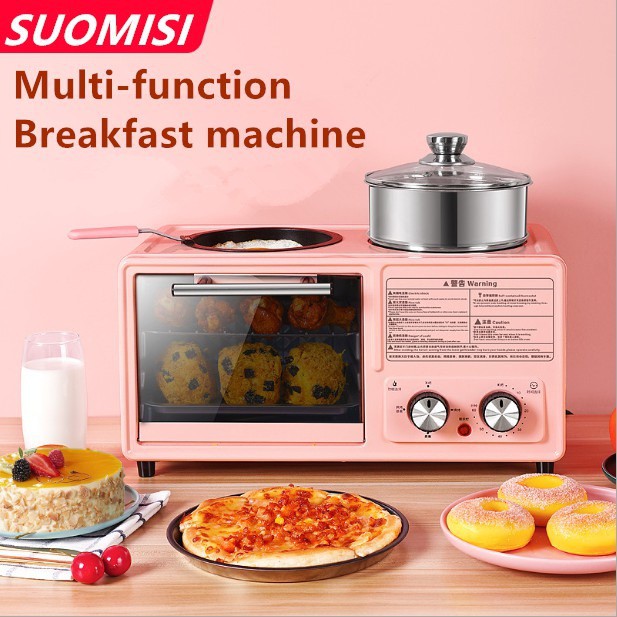 BREAKFAST MACHINE 3 IN 1 SUOMISI PEMBUAT SARAPAN PANCI LISTRIK JC