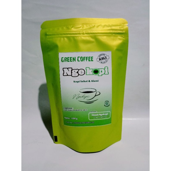 

Green coffee (kopi hijau) Ngekopi