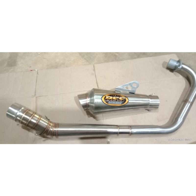 KNALPOT BSS LEHER PATEN SARTENG MP TIGER CB GL VIXION FU