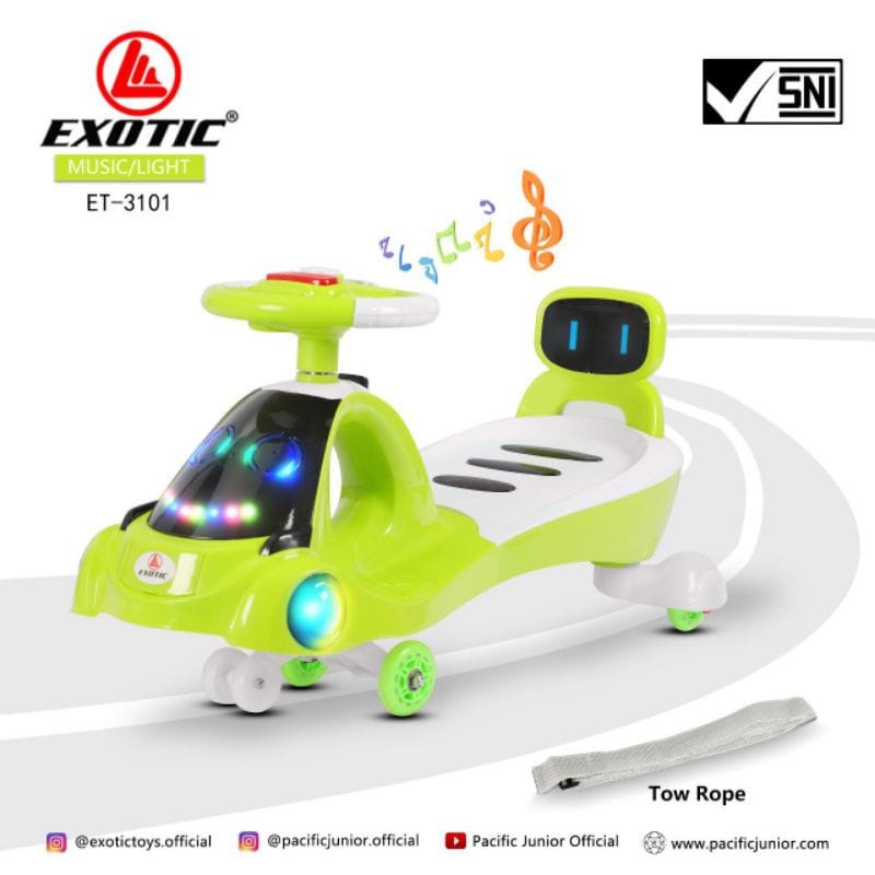 Exotic Swing Car ET3101 / Mainan Mobilan Anak