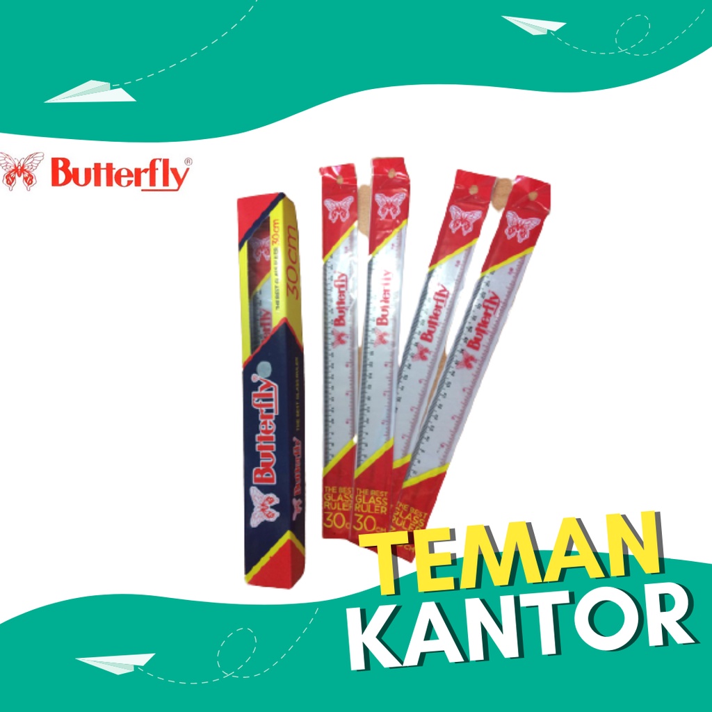 

Penggaris 30cm butterfly