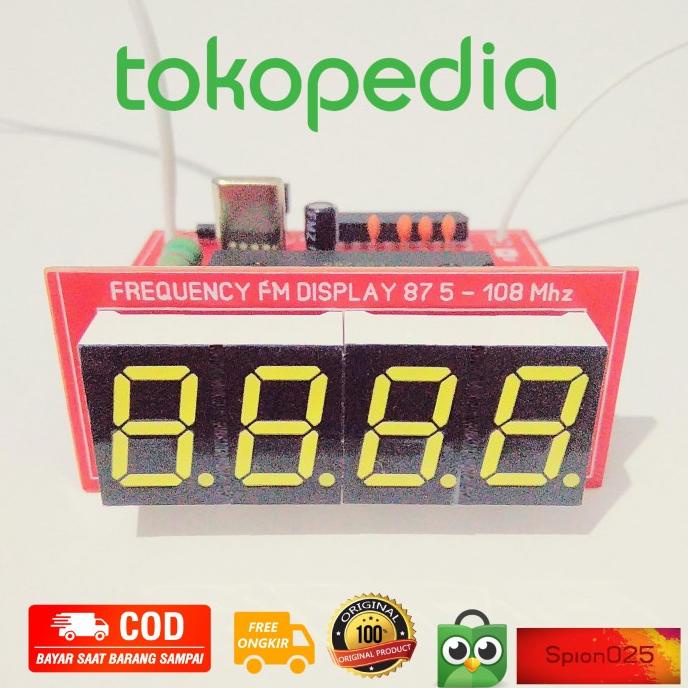Counter FM Display - Frequency FM Digital Star Seller termurah