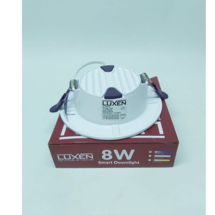 Lampu DOWNLIGHT Panel Bulat IB 8W 3,5inch Putih/Kuning Luxen