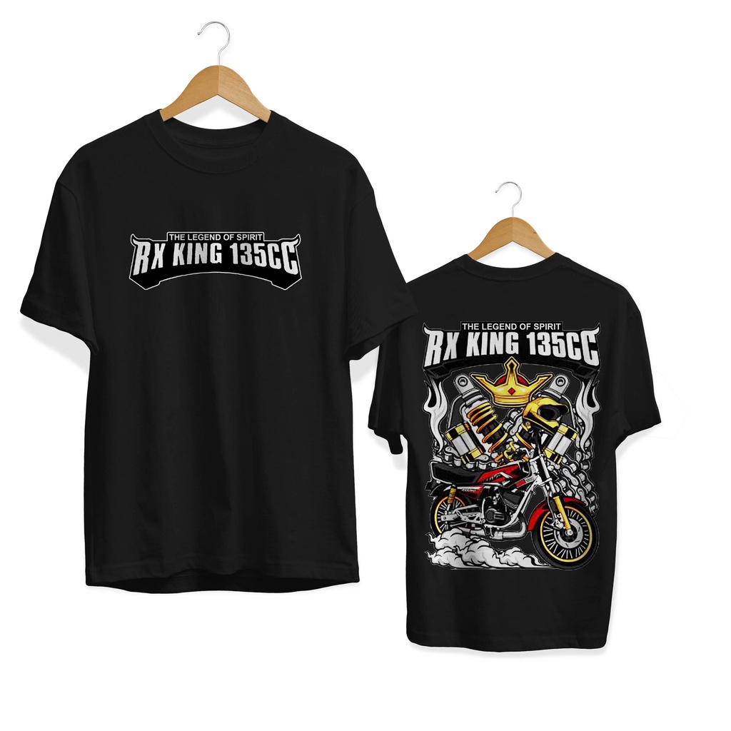 BAJU KAOS  RX KING 135  KAOS DISTRO MOTOR RX KING