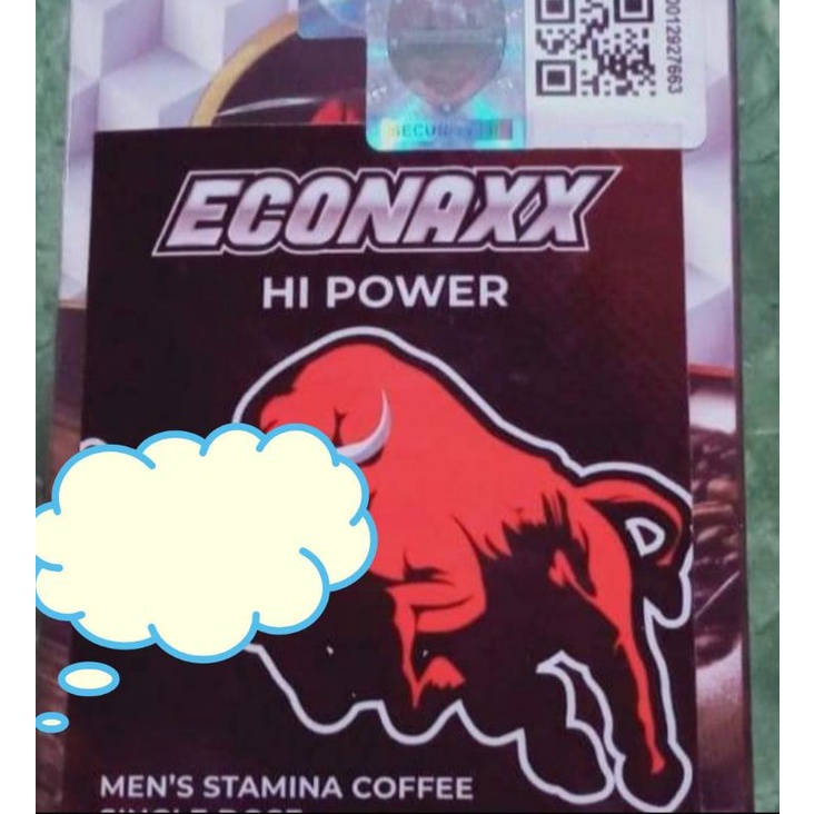 econaxx hi power 1 box berbarcode berhologram