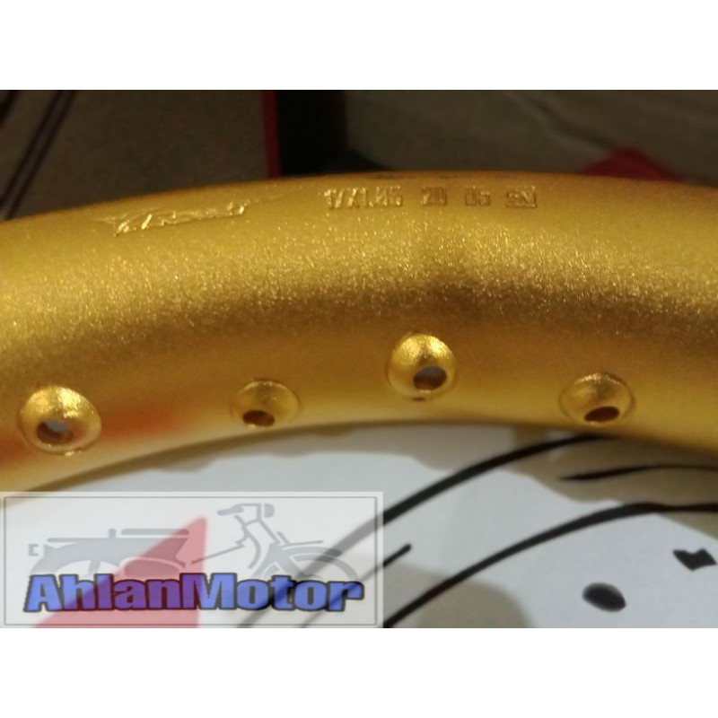 Velg Rossi U 1 PCS  185×17 /Velg Murah Rossi 185 -17 /Vleg Ring 17/Vleg 185-17 rossi Bulat