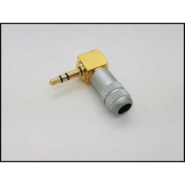 Jack mini stereo male 3.5mm GOLD Model L