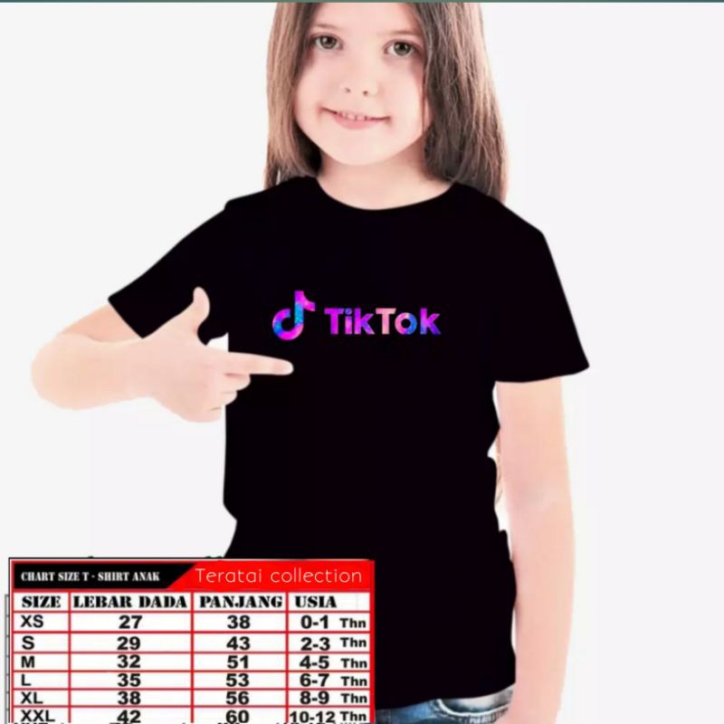 Baju anak tiktok/Baju anak perempuan/murah meriah