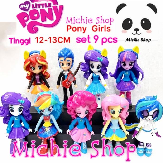Figure Equestria Girls / Pony Girls 9pcs