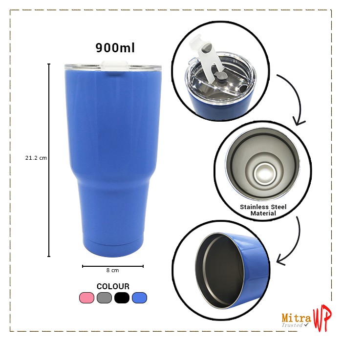 Termos Cup Jumbo 900ml Stainless Steel - Termos Cup Jumbo H238